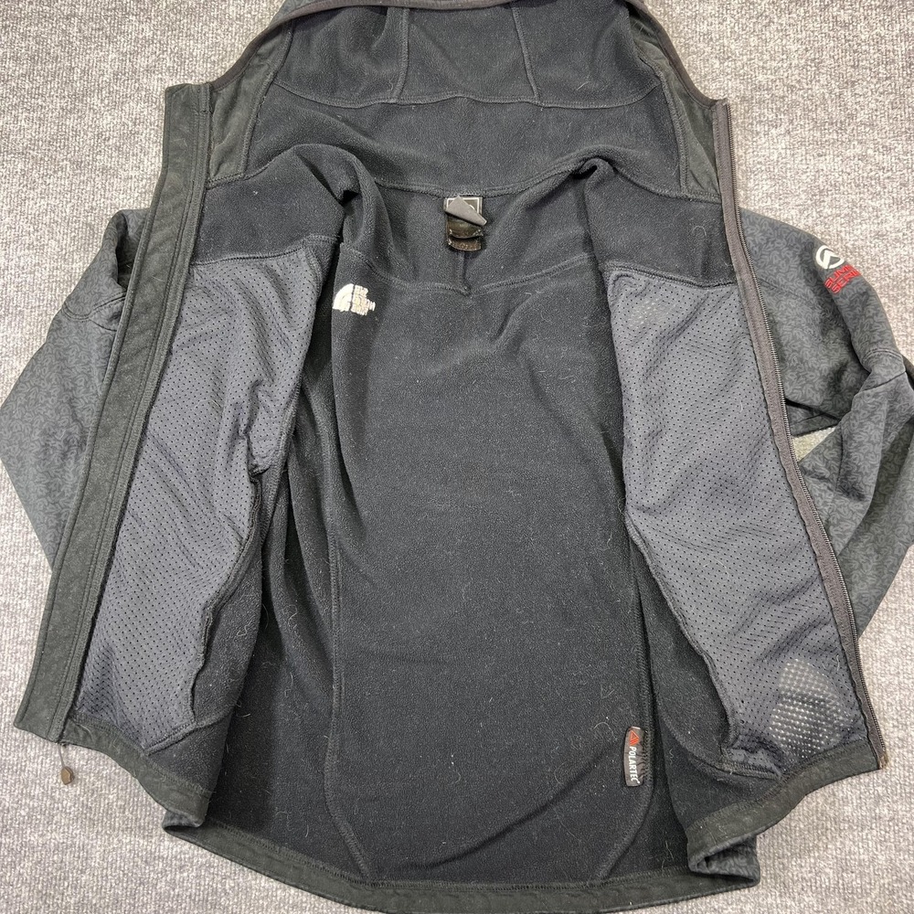 The North Face Summit Series WindWall Jacket Womens Medium Gray Hooded Softshell - Picture 9 of 13